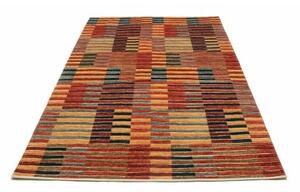Tappeto Mosaic Geometrico Rosso Mattone Ocra 171x247 Cm