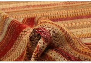 Tappeto Cromopura Geometrico Rosso Beige 93x153 Cm