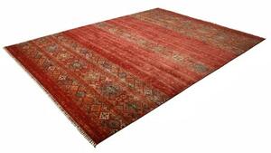 Tappeto Istintia Geometrico Rosso Blu 274x367 Cm