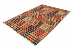 Tappeto Mosaic Geometrico Rosso Mattone Ocra 171x247 Cm