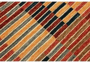 Tappeto Mosaic Geometrico Rosso Mattone Ocra 171x247 Cm