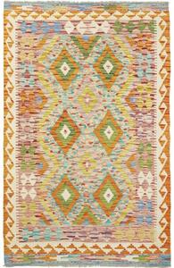 Tappeto Kilim Geometrico Multicolore 106x168 Cm