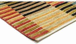 Tappeto Mosaic Geometrico Beige Rosso Mattone 125x179 Cm