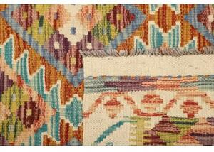 Tappeto Kilim Geometrico Multicolore Beige 103x155 Cm