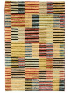 Tappeto Mosaic Geometrico Beige Rosso Mattone 125x179 Cm