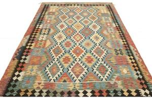 Tappeto Kilim Geometrico Multicolore 195x304 Cm