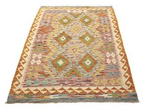 Tappeto Kilim Geometrico Multicolore 106x168 Cm