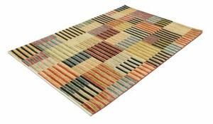 Tappeto Mosaic Geometrico Beige Rosso Mattone 125x179 Cm