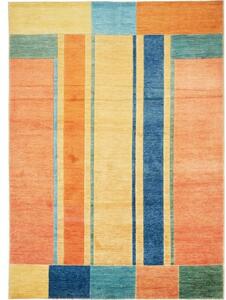 Tappeto Mosaic Geometrico Arancione Giallo 171x236 Cm