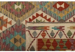 Tappeto Kilim Geometrico Multicolore 204x290 Cm
