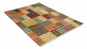 Tappeto Mosaic Geometrico Beige Rosso Mattone 125x179 Cm