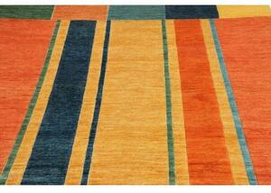 Tappeto Mosaic Geometrico Arancione Giallo 171x236 Cm