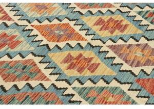 Tappeto Kilim Geometrico Multicolore 195x304 Cm