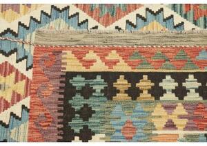 Tappeto Kilim Geometrico Multicolore 195x304 Cm