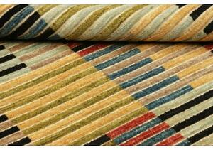 Tappeto Mosaic Geometrico Beige Rosso Mattone 125x179 Cm