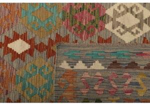 Tappeto Kilim Geometrico Multicolore 203x295 Cm