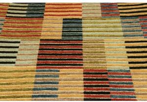 Tappeto Mosaic Geometrico Beige Rosso Mattone 125x179 Cm