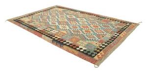 Tappeto Kilim Geometrico Multicolore 195x304 Cm