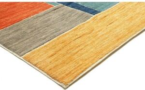 Tappeto Mosaic Geometrico Arancione Blu 196x286 Cm