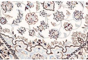 Tappeto Nain 9la Medaglione Floreale Avorio Blu Scuro 81x122 Cm