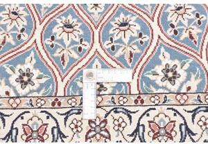 Tappeto Nain 9la Stilizzato Azzurro Bianco 80x121 Cm