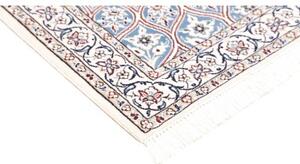 Tappeto Nain 9la Stilizzato Azzurro Bianco 80x121 Cm