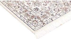 Tappeto Nain 9la Medaglione Floreale Verde Petrolio Avorio 100x150 Cm