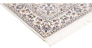 Tappeto Nain 6la Medaglione Floreale Blu Scuro Avorio 101x157 Cm