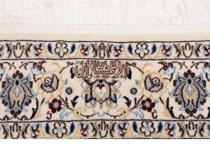 Tappeto Nain 6la Medaglione Floreale Blu Scuro Avorio 101x157 Cm