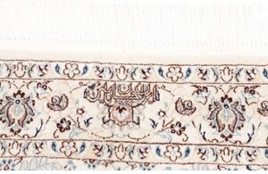 Tappeto Nain 6la Medaglione Floreale Avorio Blu 100x156 Cm