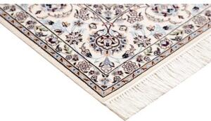 Tappeto Nain 6la Medaglione Floreale Blu Notte Avorio 159x205 Cm