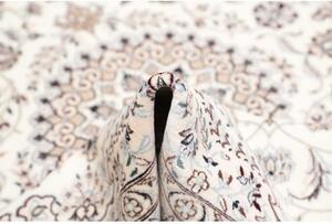 Tappeto Nain 6la Medaglione Floreale Avorio Beige 123x188 Cm