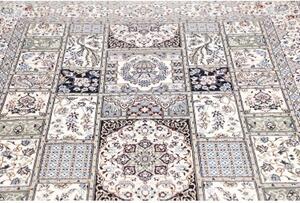 Tappeto Nain 6la Patchwork Blu Avorio 163x257 Cm