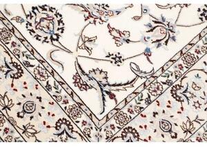 Tappeto Nain 6la Floreale Avorio Blu 153x231 Cm