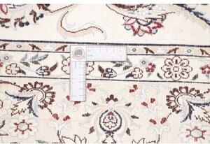 Tappeto Nain 6la Floreale Avorio Blu 153x231 Cm