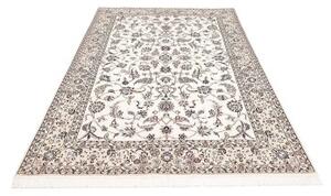 Tappeto Nain 6la Floreale Avorio Blu 153x231 Cm