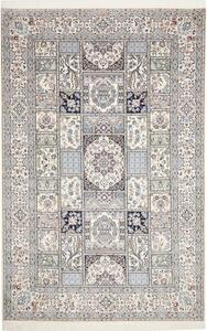 Tappeto Nain 6la Patchwork Blu Avorio 163x257 Cm