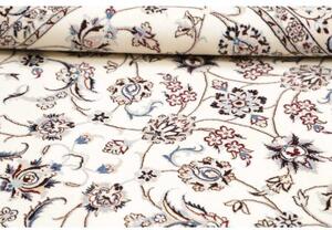 Tappeto Nain 6la Floreale Avorio Blu 153x231 Cm