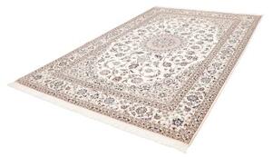 Tappeto Nain 6la Medaglione Floreale Avorio Blu Scuro 204x298 Cm