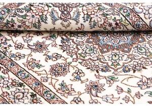 Tappeto Nain 9la Medaglione Floreale Avorio Blu 107x156 Cm