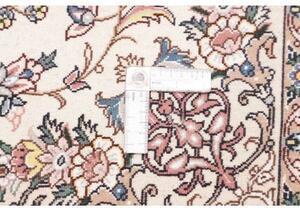 Tappeto Nain 9la Medaglione Floreale Avorio Rosa Antico 102x152 Cm