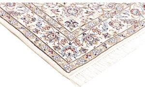 Tappeto Nain 9la Medaglione Floreale Azzurro Avorio 108x166 Cm