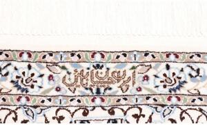 Tappeto Nain 6la Medaglione Floreale Avorio Blu Scuro 86x120 Cm