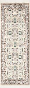 Tappeto Nain 6la Geometrico Avorio Blu Corsia 67x190 Cm