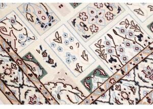 Tappeto Nain 6la Geometrico Avorio Blu Corsia 67x190 Cm
