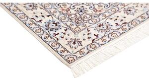 Tappeto Nain 6la Medaglione Floreale Bordeaux Avorio 105x165 Cm