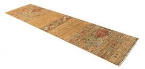 Tappeto Istintia Geometrico Ocra Rosso Mattone Corsia 80x290 Cm