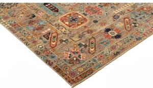 Tappeto Floralia Geometrico Beige Blu 166x238 Cm