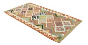 Tappeto Kilim Geometrico Multicolore 100x192 Cm