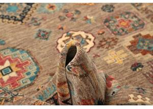 Tappeto Floralia Geometrico Beige Blu 166x238 Cm